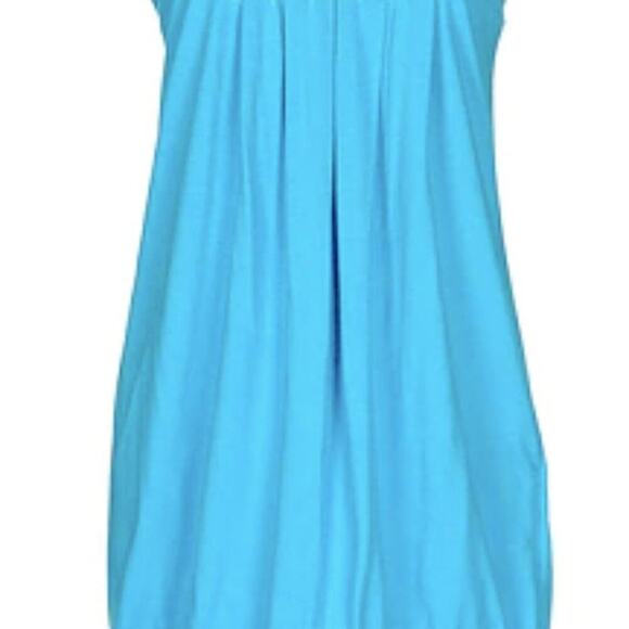 Fendi Short Turquoise Sundress Size 10 - Picture 6 of 13